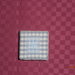 idea regalo6 scatola quadrata azzurra con ricamo a punto svizzero---gift idea,embroidery box