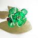 Anello PET Flower - Verde
