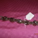 B4 Bracciale orignale marrone macramè con bottoni antichi----Original macramè bracelet with ancient bottons