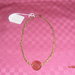 C13 Collana ad uncinetto con filo d'oro e Swarovsky----Crochet necklace with gold thread and Swarovsky