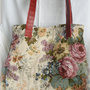 borsa gobelin con rose