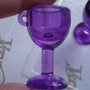 4 Mini Bicchieri Viola 