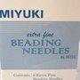 Miyuki® Extra Fine Beading Needles