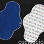 assorbente ultra impermeabile lavabile (vw maggiolini) / ultra waterproof cloth menstrual sanitary pad