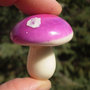 5 Perline Funghi Magici FUCSIA