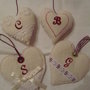 Cuore Shabby con iniziale