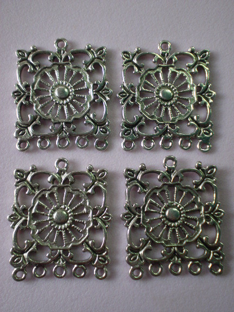 Pendente In Argento Sterling 925 Con Gemma Di Maligano Jasper E