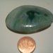 pietra di agata verde forata