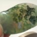 pietra da collezione in agata verde