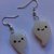Orecchini Fantasma in Fimo / Polymer Clay Ghosts Earrings