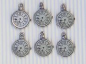 6 charms orologio 16mm vend.