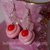 Strawberries' Cupcake Earring