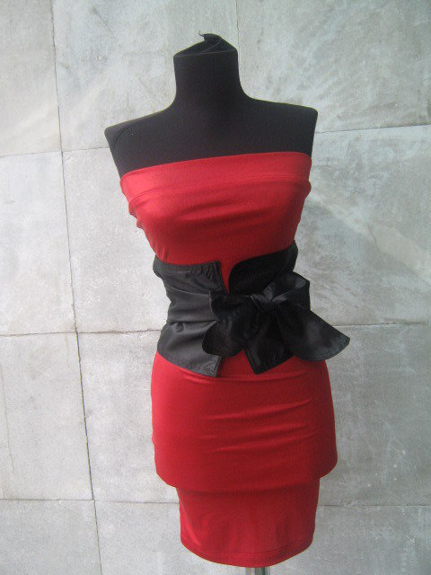 Corsetto Nero Satinato - Cintura - Donna - Accessori - Di Anitedesing - Foto 6