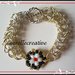 Bracciale chainmaille oro argento gold silver bracelet