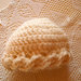 Cappello in pura lana bianco