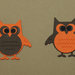 Gufetti in cartoncino - cut owl