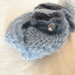 Scarpine e cappellino per neonata in lana 