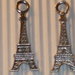 4 charms tour Eiffel piatte 32mm vend.