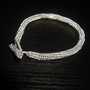 Silver Snake <bracelet>
