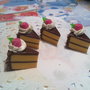 Fettina di Torta in fimo