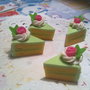 Fettina di Torta in fimo