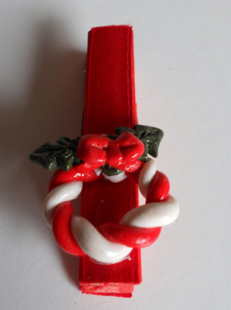 Mini mollette in legno da 3,5 cm, 50 pezzi, colore bianco, per