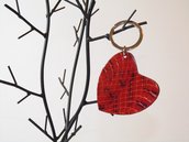 Portachiavi cuore pitone Portachiavi cuore pitone