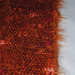 Sciarpa, tessuta con telaio a mano, in pura lana color ruggine  e  microfibra “IL GIARDINO  DI    CECHOV” - capo unico