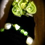 34.12 Bracciale Perle Verdi