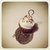 collana cupcake glassato