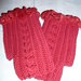 guanti lana fatti all'uncinetto