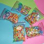 Lotto perline in acrilico - rainbow - candy (confezione da 20g)