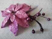 The Sparkling Purple Holiday Poinsettia!