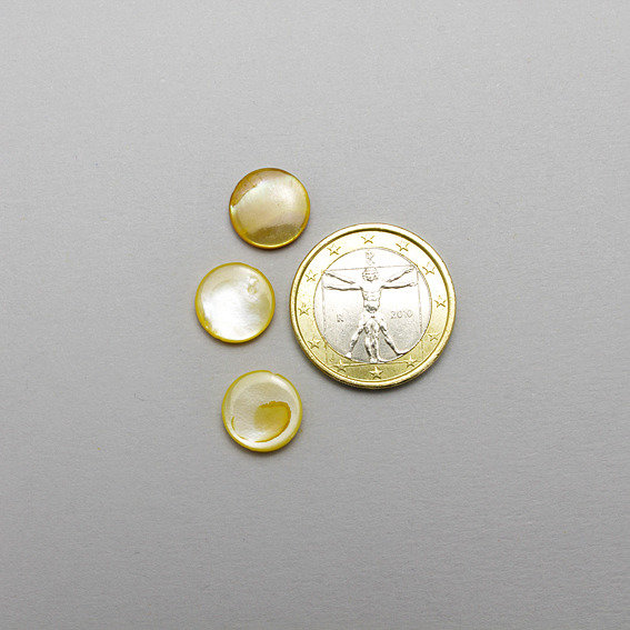 HOBBIESAY 200 Ciondoli Rotondi A Conchiglia, 15 Mm, Bianchi - Foto 8