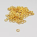 100 anelli di congiunzione oro 4mm