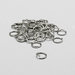 60 anelli di congiunzione argento 8mm