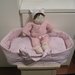 Bambola Waldorf neonato