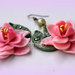 waterlily earrings- orecchini ninfea *