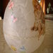Uovo pasquale decorato a mano