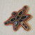 Spilla bead embroidery-Preziosa libellula