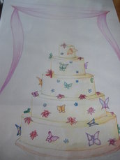 progetto per wedding cake