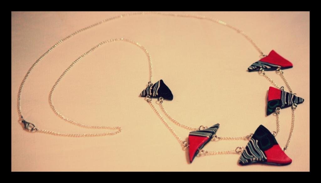 Collana Triangolo Geoetrico di Lusso