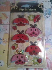 Stickers Coccinelle