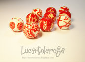 Perle dipinte a mano/Hand painted beads