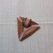 Ciondolo a triangolo in tessitura “peyote” completo di collier - cod. C3