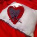 My Valentine-Cuscino di lana con cuore
