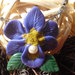  collana orchidea blu (pezzo unico)