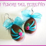 Acquista Wiwilys Orecchini di Pasqua in Legno Uova Colorate Orecchini Pendenti di Coniglio Orecchini Coniglietto di Pasqua per Donne Accessori Pasquali Regali di Gioielli in Italia a partire da 1.65