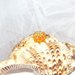 Anello in cristalli Swarovski con sfumature arancioni - cod. E1