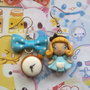 Orecchini in fimo Alice